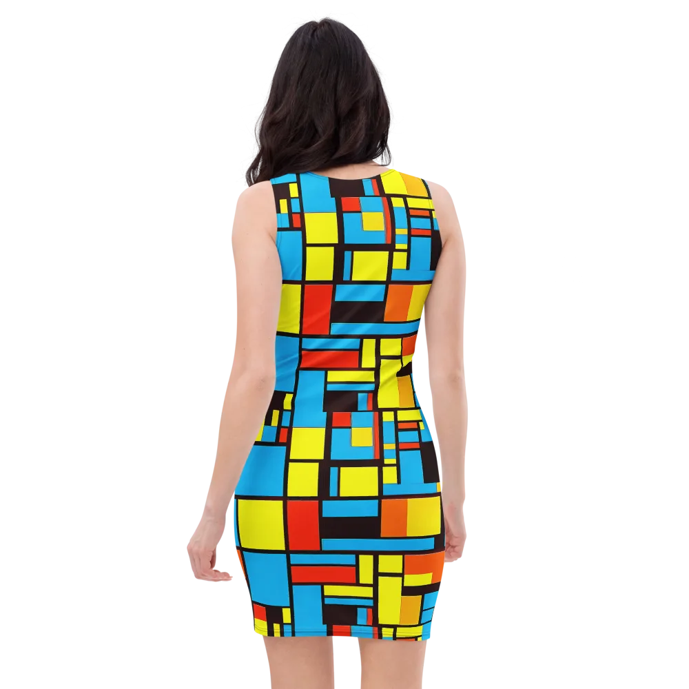 Block Party on Bodycon Dress — Back