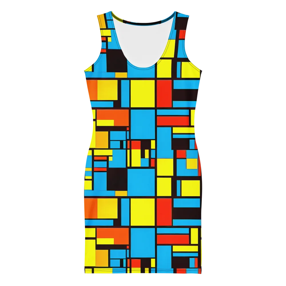 Block Party on Bodycon Dress — Front