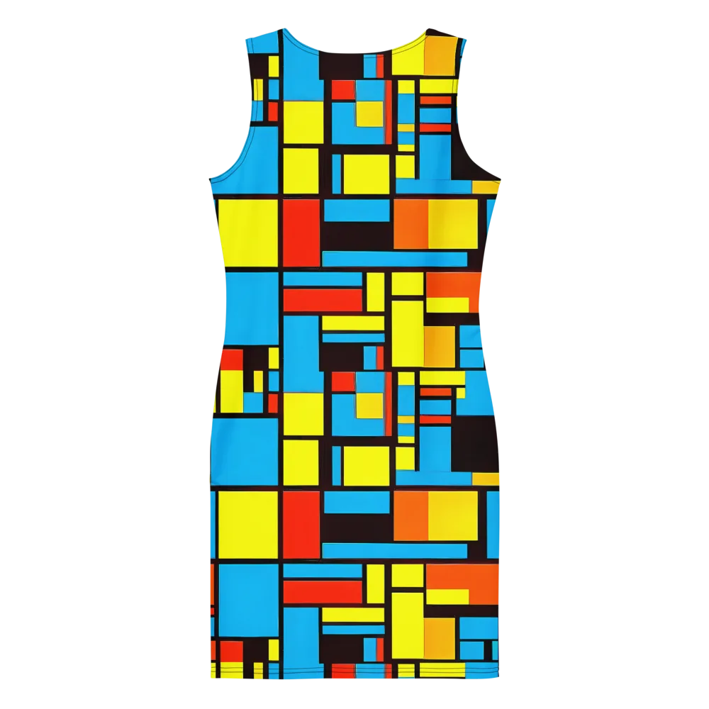 Block Party on Bodycon Dress — Back