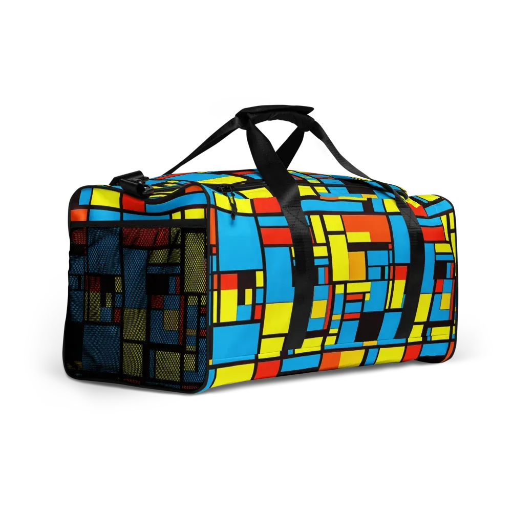 Block Party on Duffle Bag — Right Front
