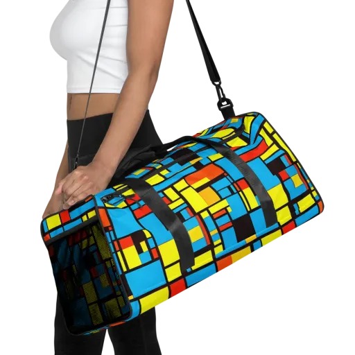 Block Party on a Duffle Bag