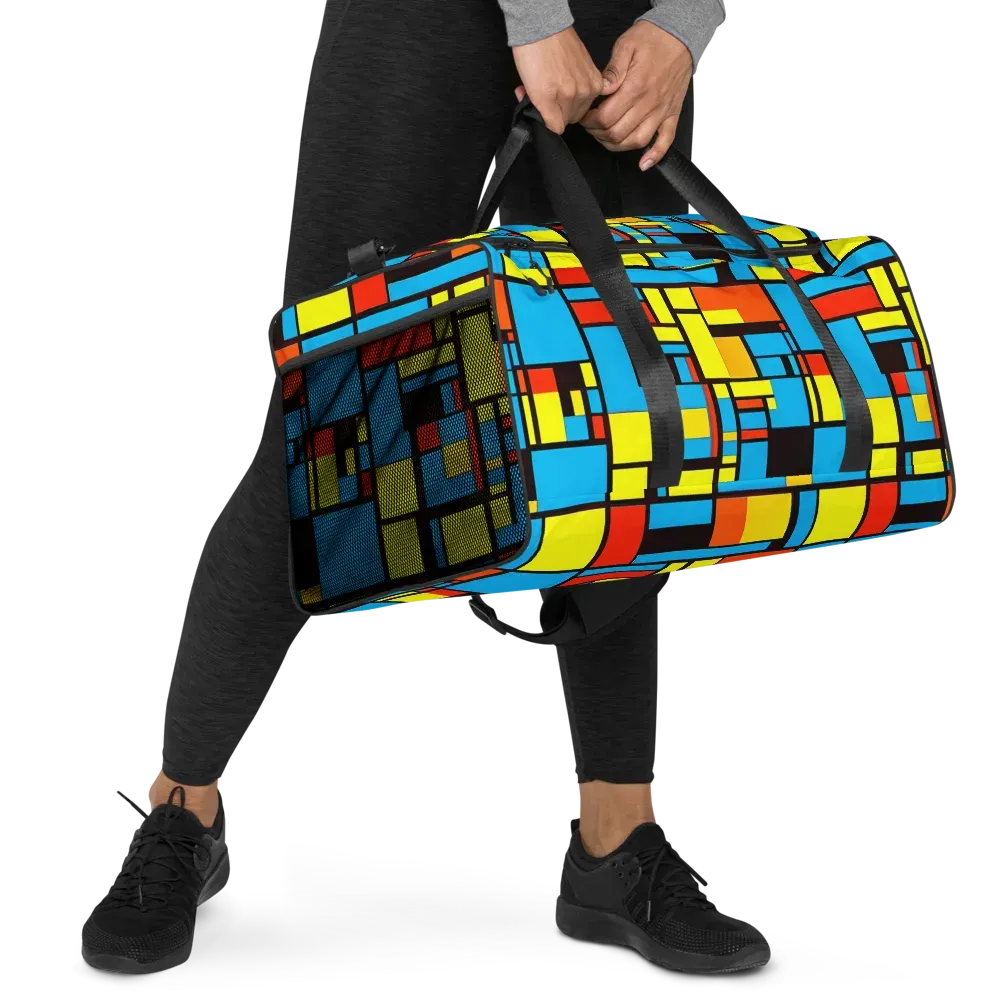 Block Party on Duffle Bag — Right Front