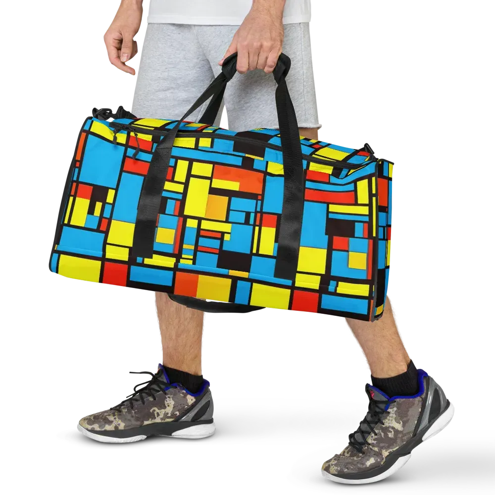 Block Party on Duffle Bag — Front