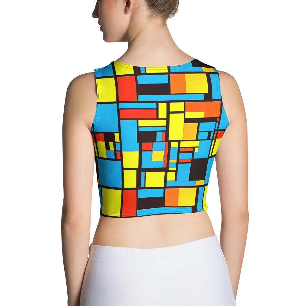 Block Party on Crop Top — Back