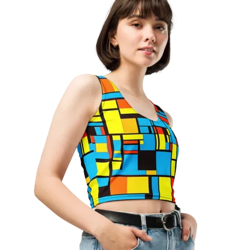 Block Party on a Crop Top