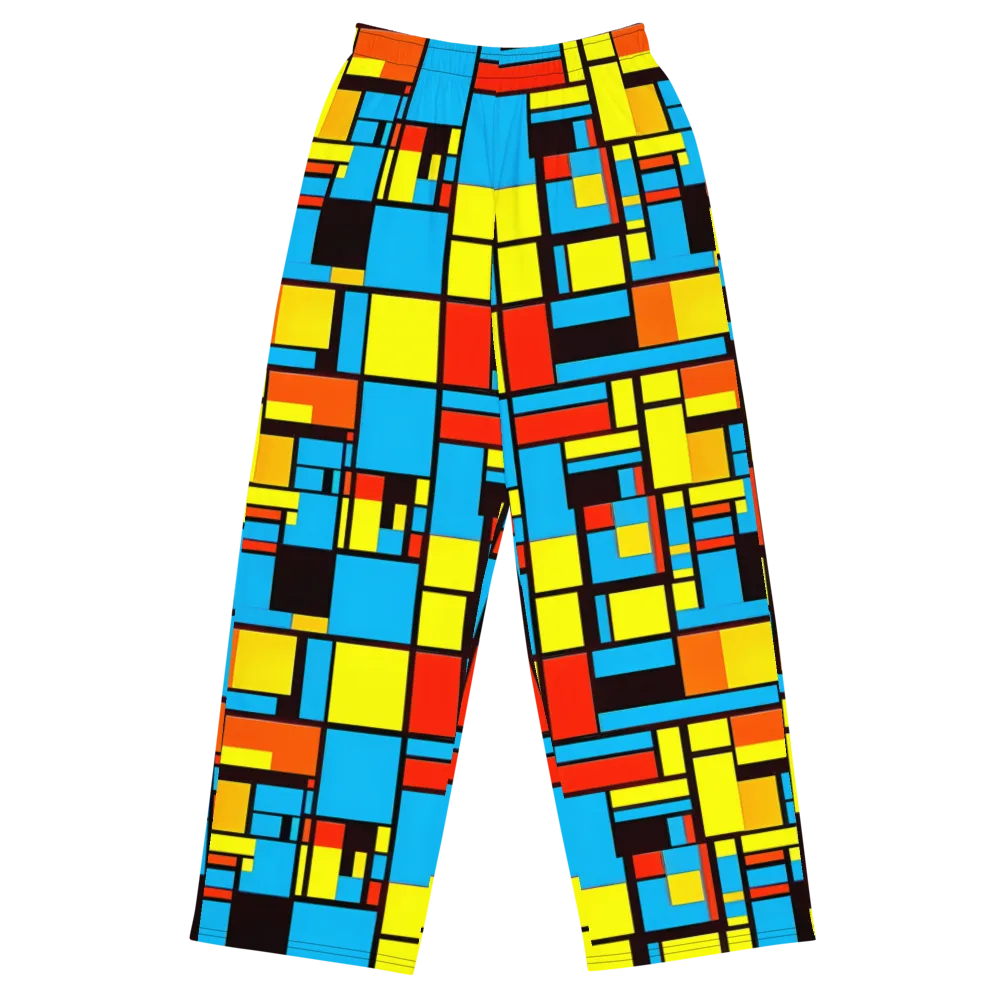 Block Party on Wide-Leg Pants — Front