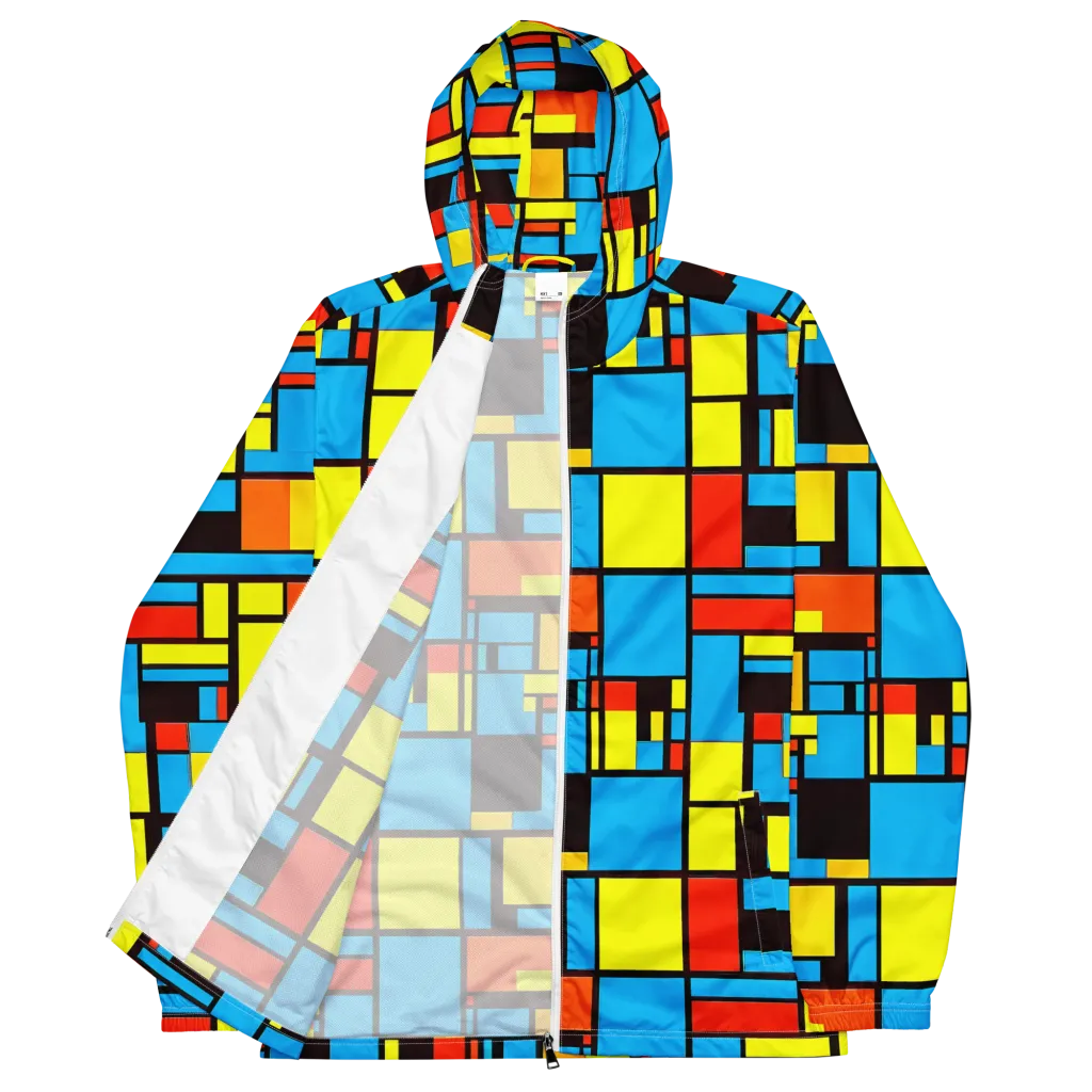 Block Party on Men's Windbreaker — Front