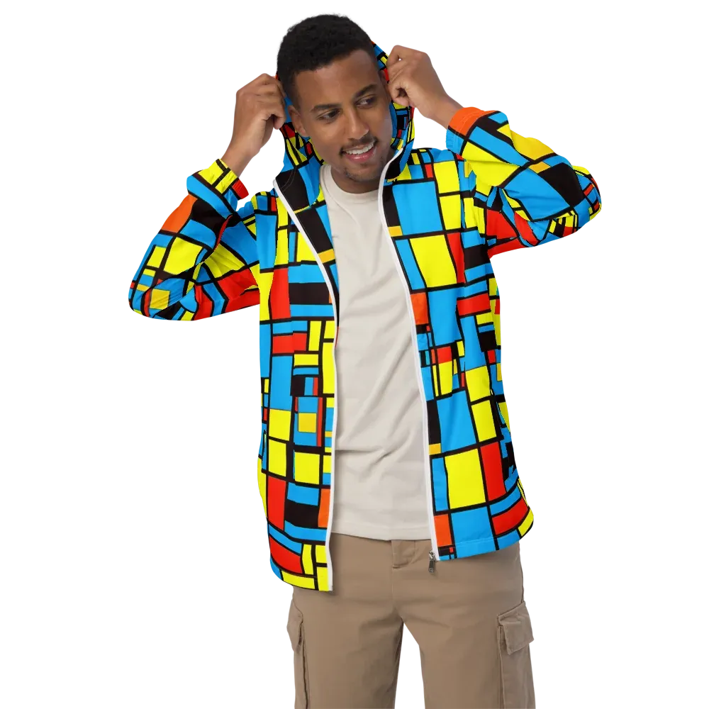 Block Party on Men's Windbreaker — Front