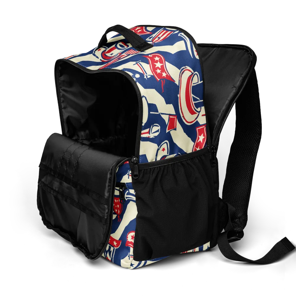 Stars And Stripes Soirée on Utility Backpack — Product details 2