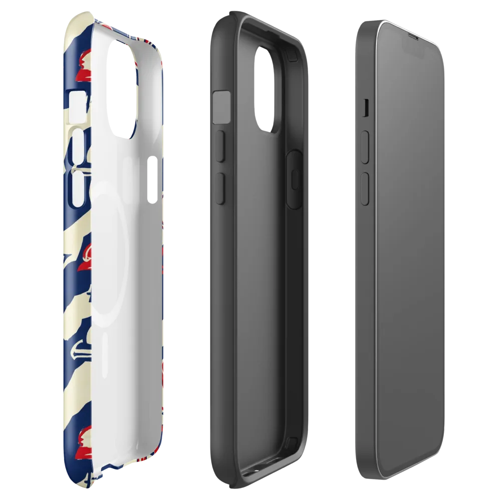 Stars And Stripes Soirée on MagSafe Tough Case for iPhone® — Front