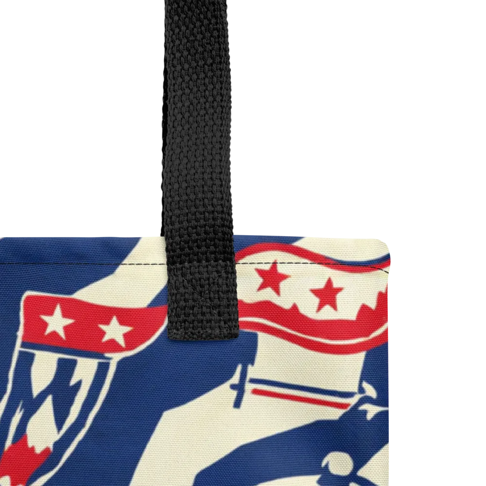 Stars And Stripes Soirée on Tote Bag — Product details