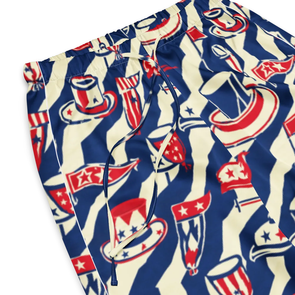 Stars And Stripes Soirée on Women's Pajama Pants — Product details