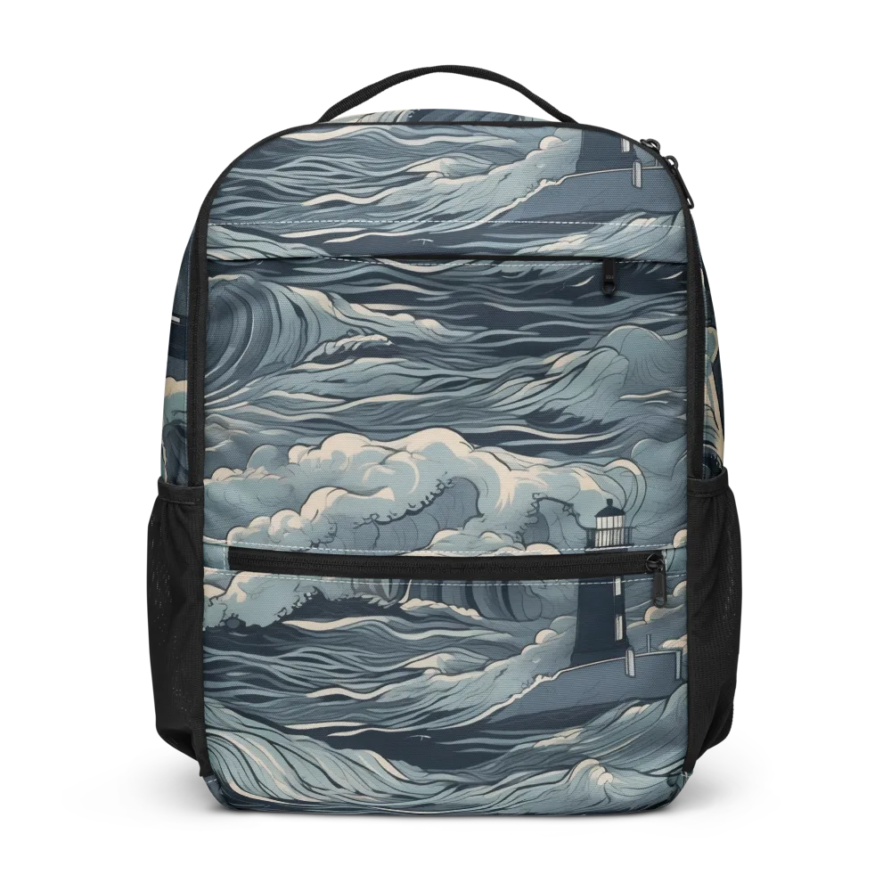 Stormwatch Beacon on Utility Backpack — Front