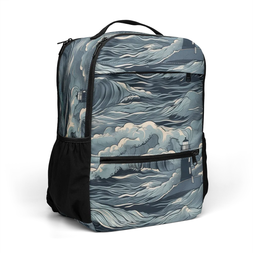 Stormwatch Beacon on Utility Backpack — Right Front