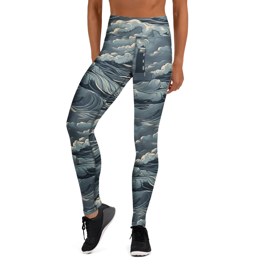 Stormwatch Beacon on Yoga Leggings — Front