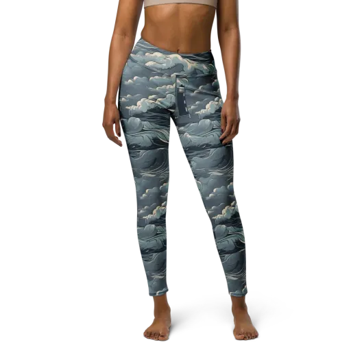 Stormwatch Beacon on a Yoga Leggings