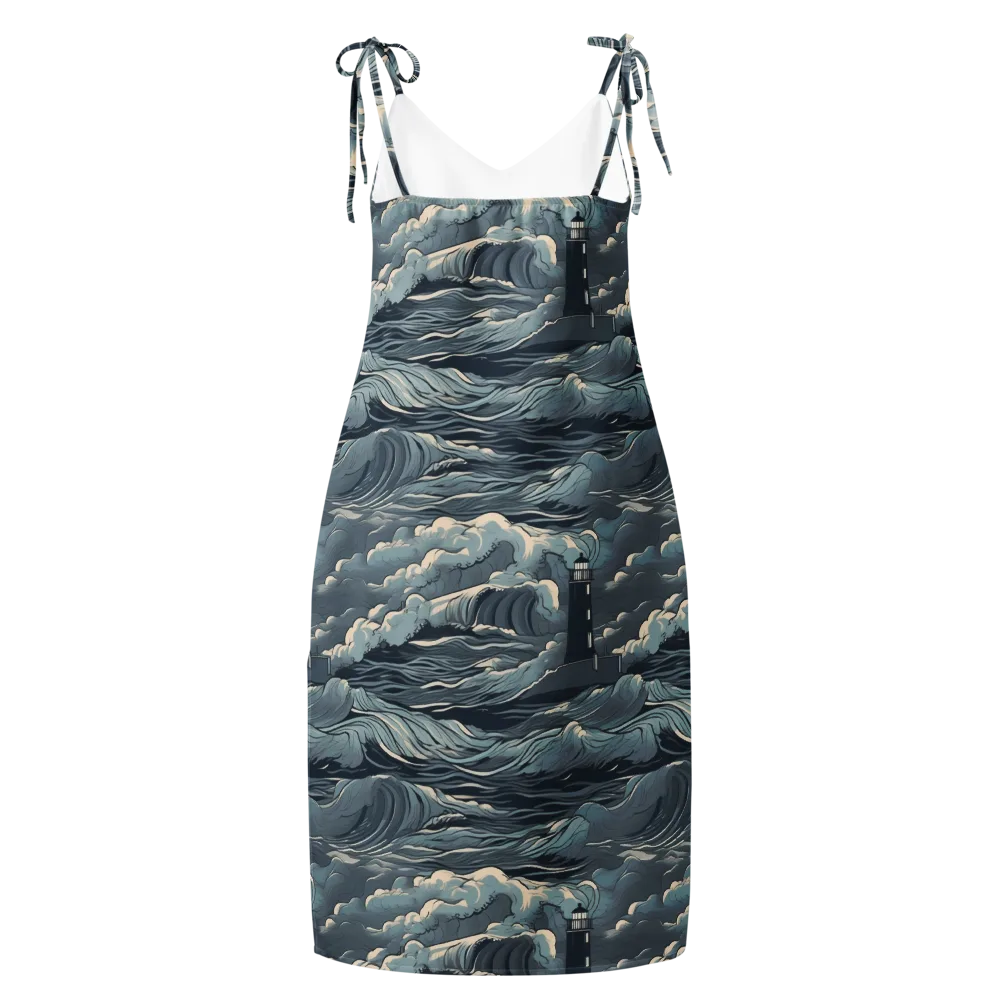 Stormwatch Beacon on Slip Dress — Back