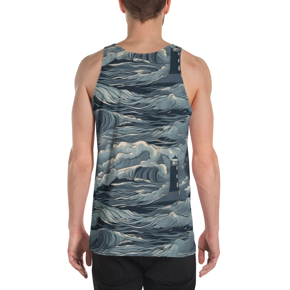 Stormwatch Beacon on Men's Tank Top — Back