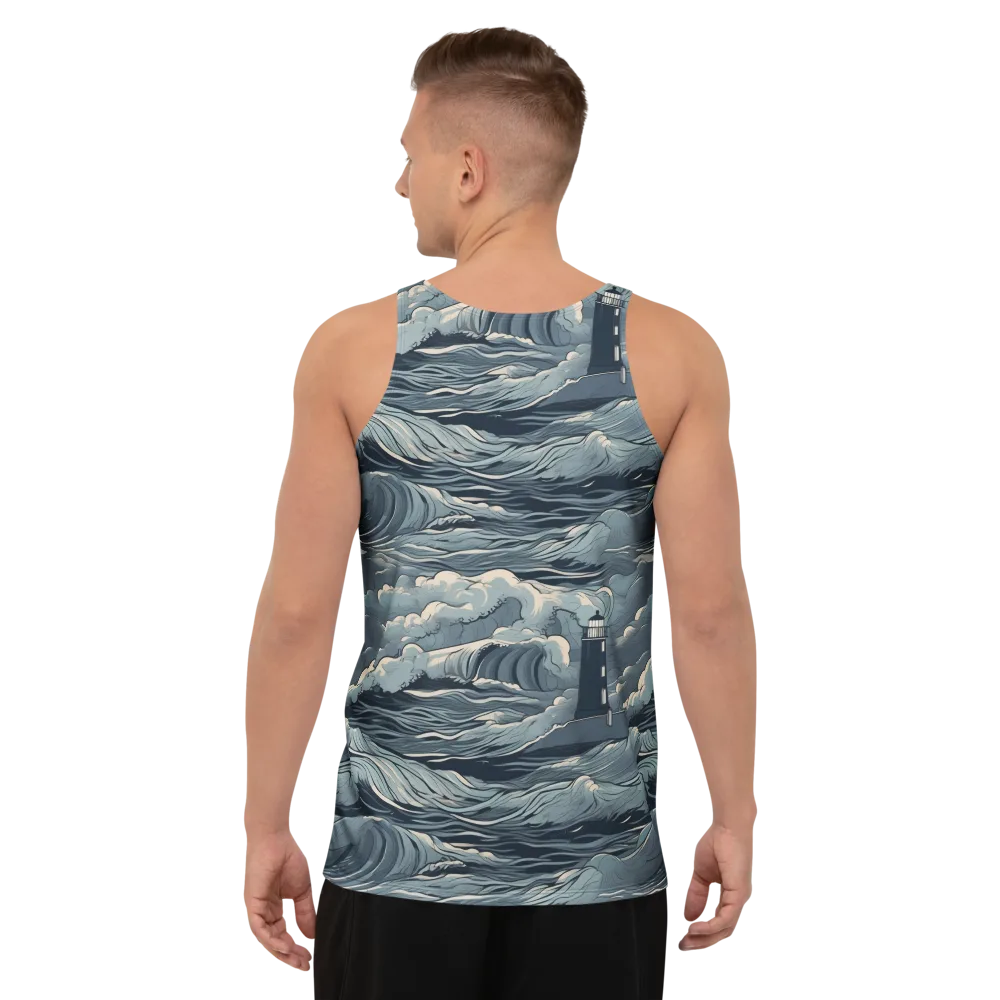 Stormwatch Beacon on Men's Tank Top — Back