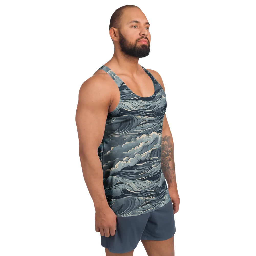 Stormwatch Beacon on Men's Tank Top — Right Front