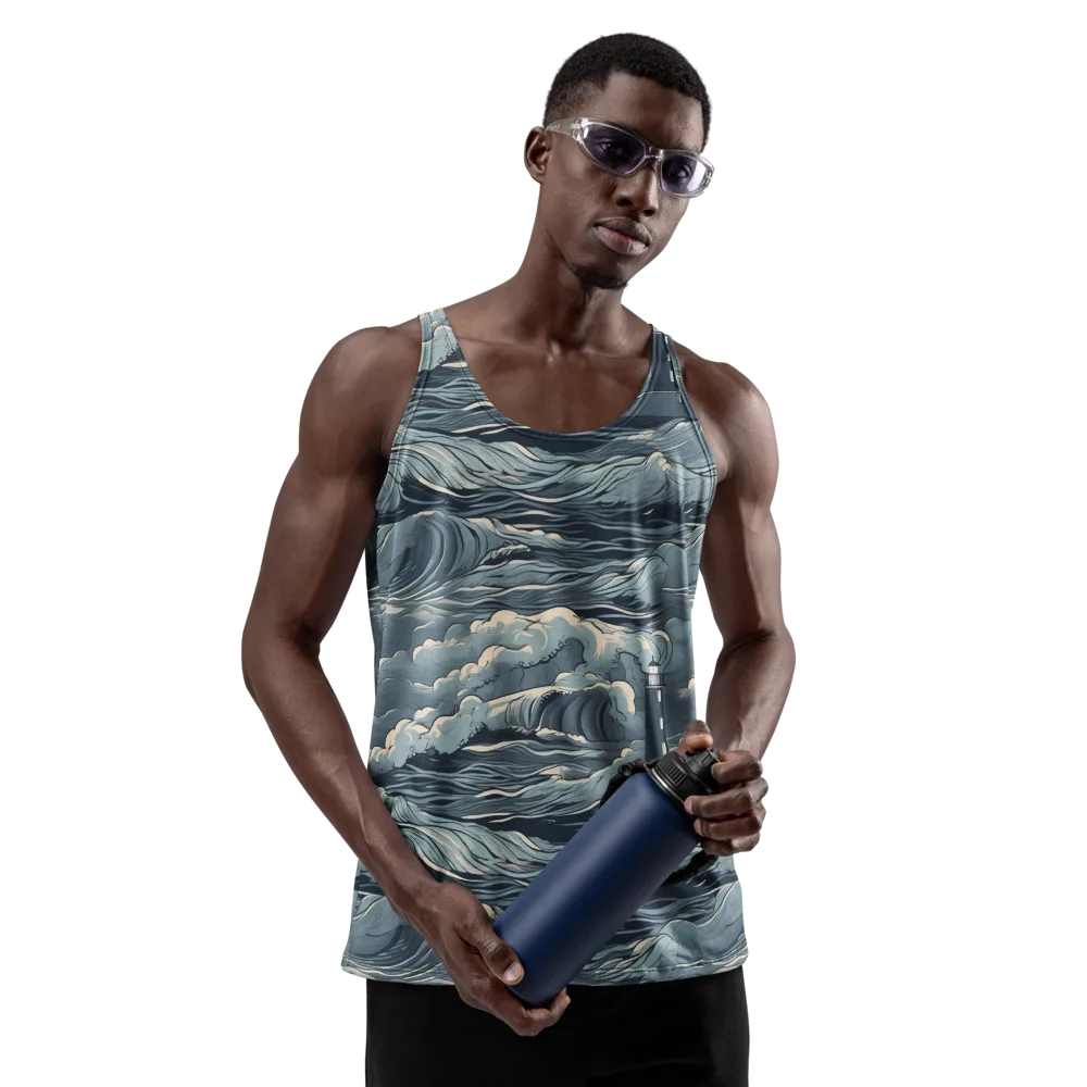 Stormwatch Beacon on Men's Tank Top — Front