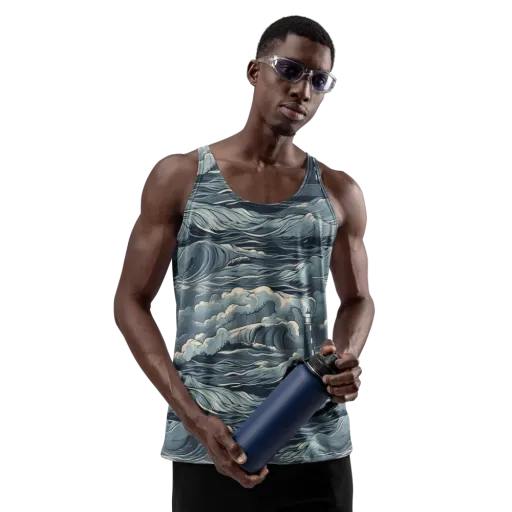 Stormwatch Beacon on a Men's Tank Top