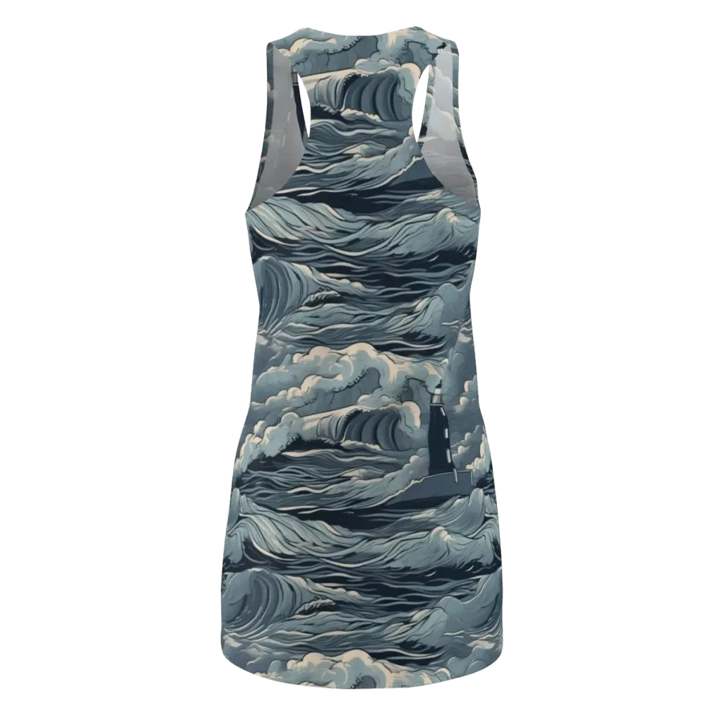 Stormwatch Beacon on Racerback Dress — Back