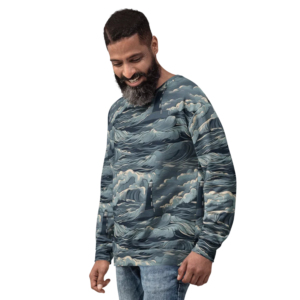 Stormwatch Beacon on Sweatshirt — Left Front