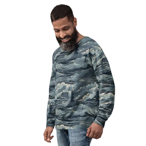 Stormwatch Beacon on a Sweatshirt
