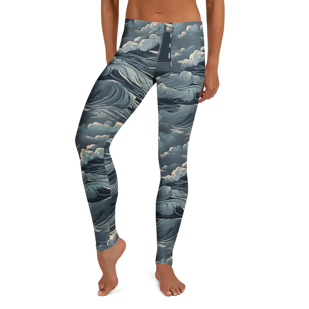 Stormwatch Beacon on Leggings — Front