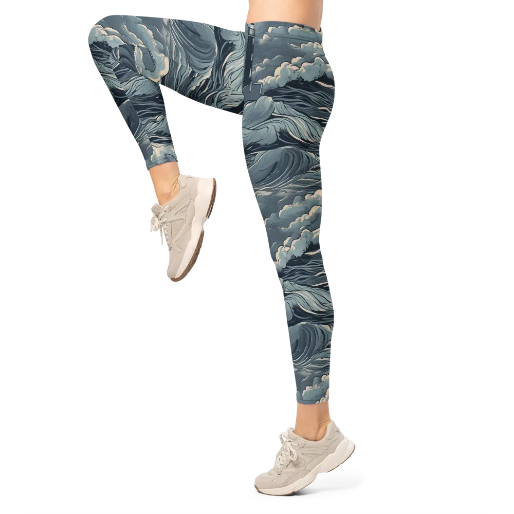 Stormwatch Beacon on Leggings — Left