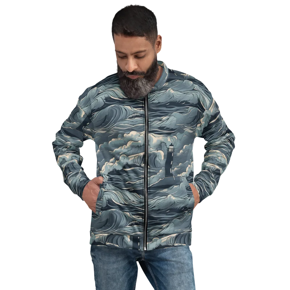 Stormwatch Beacon on Bomber Jacket — Front