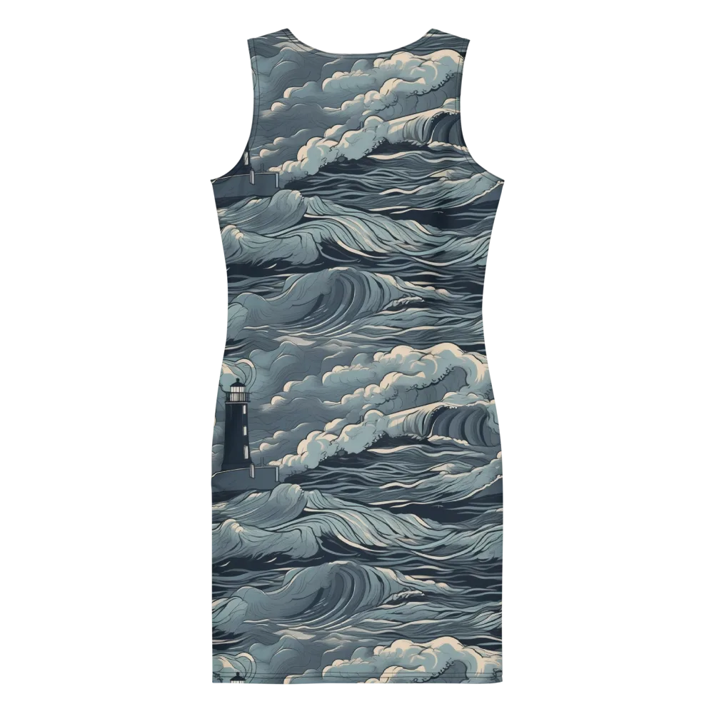 Stormwatch Beacon on Bodycon Dress — Back