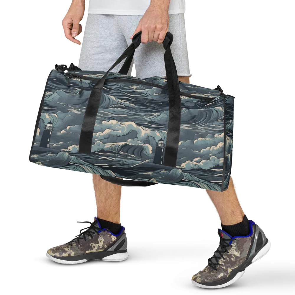 Stormwatch Beacon on Duffle Bag — Front