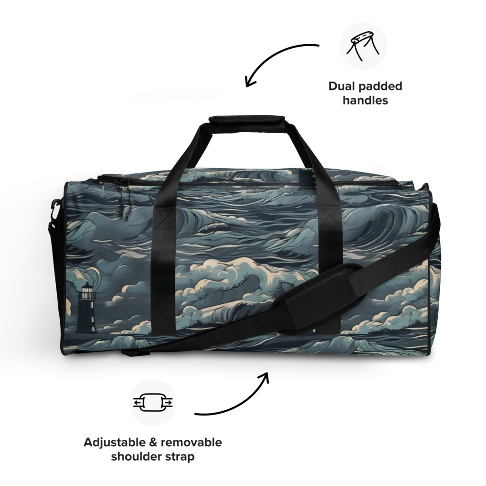 Stormwatch Beacon on Duffle Bag — Front