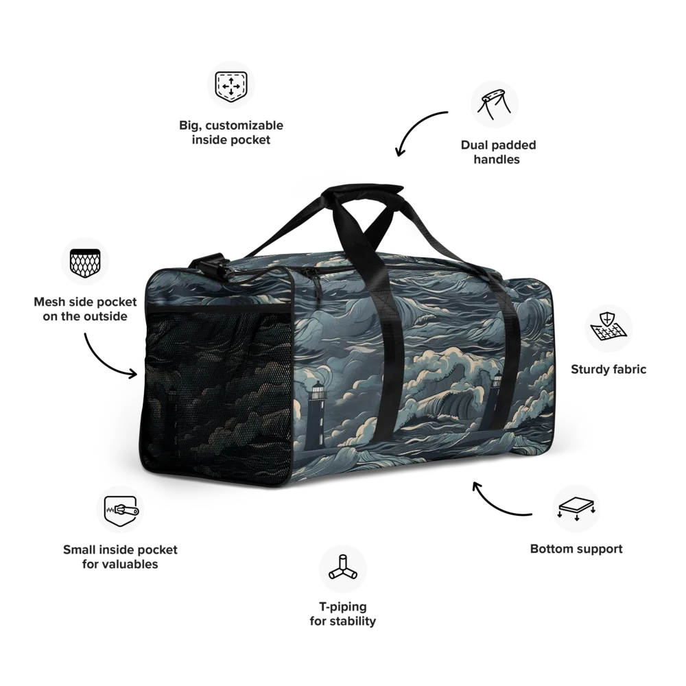 Stormwatch Beacon on Duffle Bag — Right Front