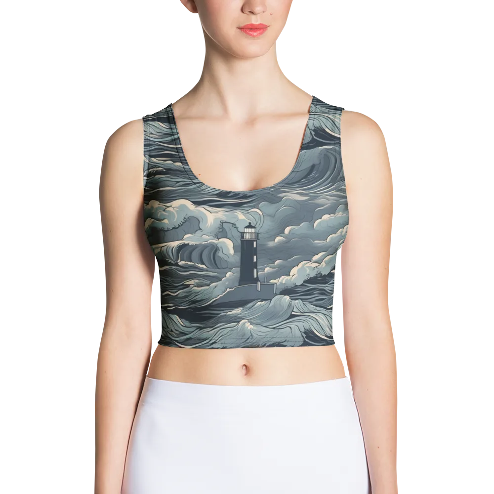 Stormwatch Beacon on Crop Top — Front