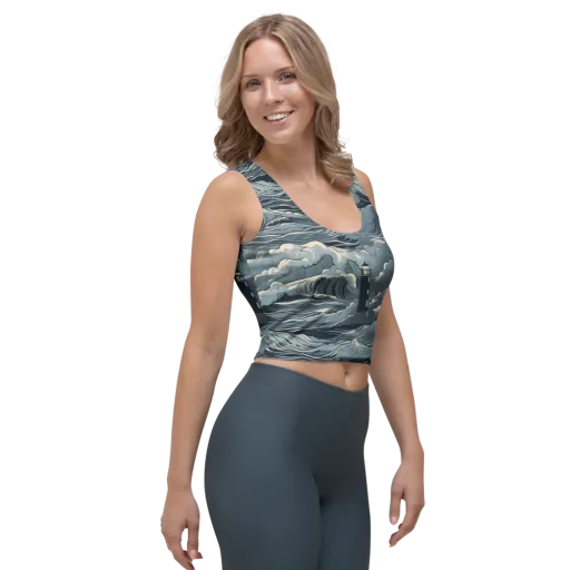 Stormwatch Beacon on a Crop Top