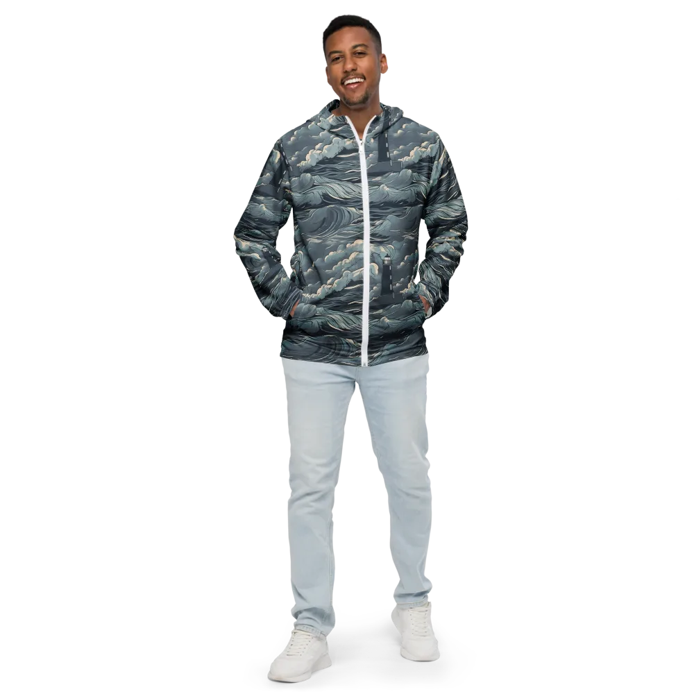 Stormwatch Beacon on Men's Windbreaker — Front
