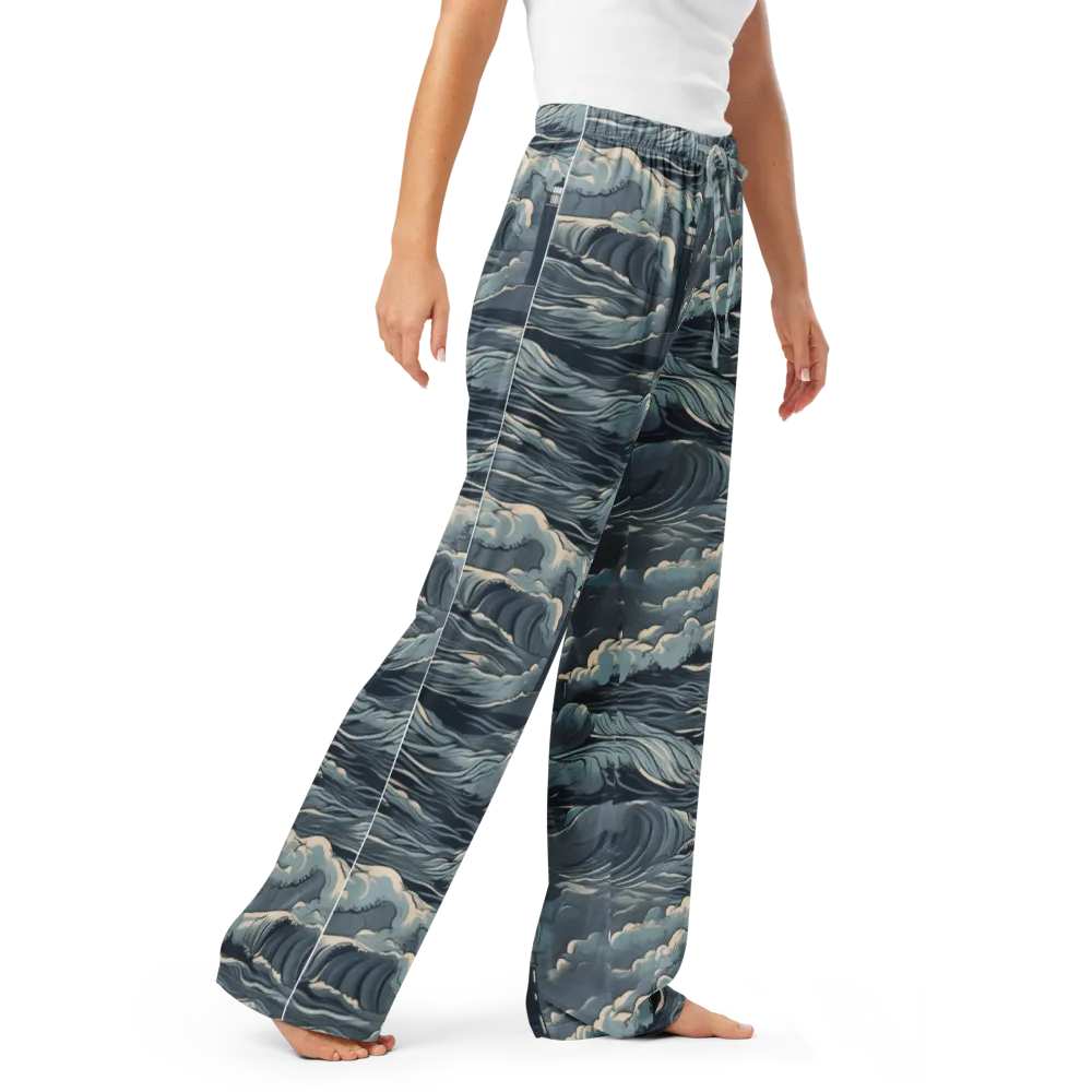 Stormwatch Beacon on Women's Pajama Pants — Right Front