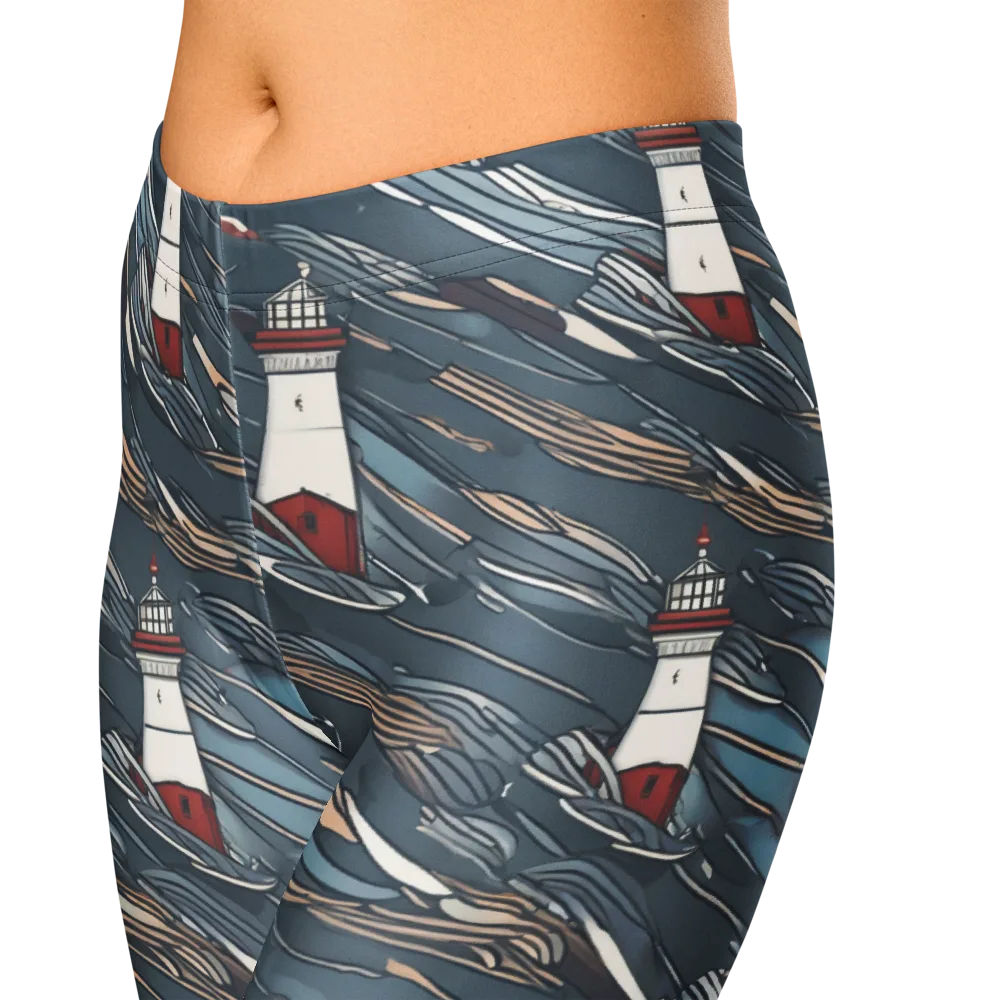 Beacon Current on Capri Leggings — Zoomed-in