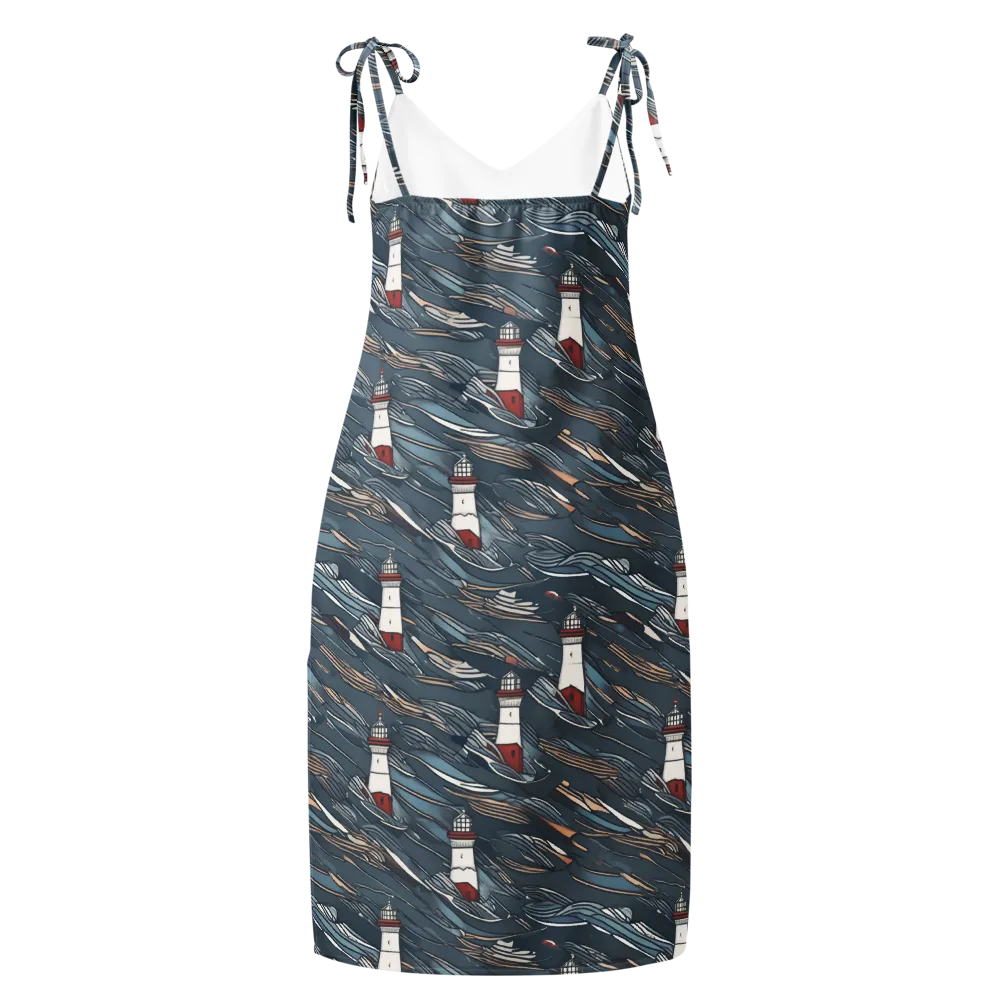 Beacon Current on Slip Dress — Back
