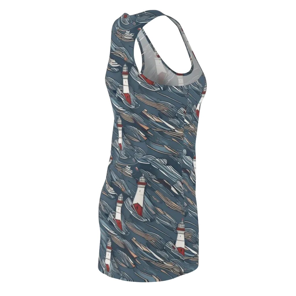 Beacon Current on Racerback Dress — Back Side