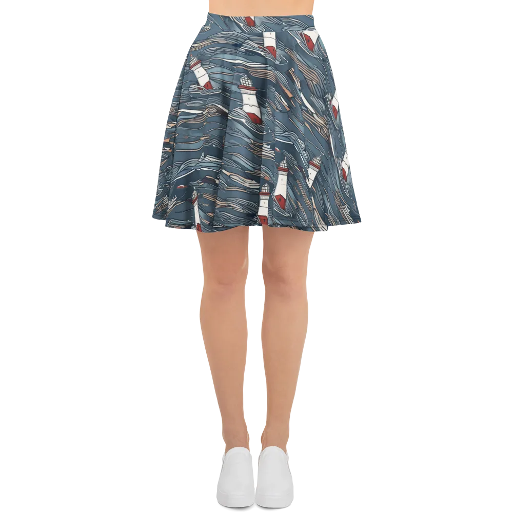 Beacon Current on Skater Skirt — Front