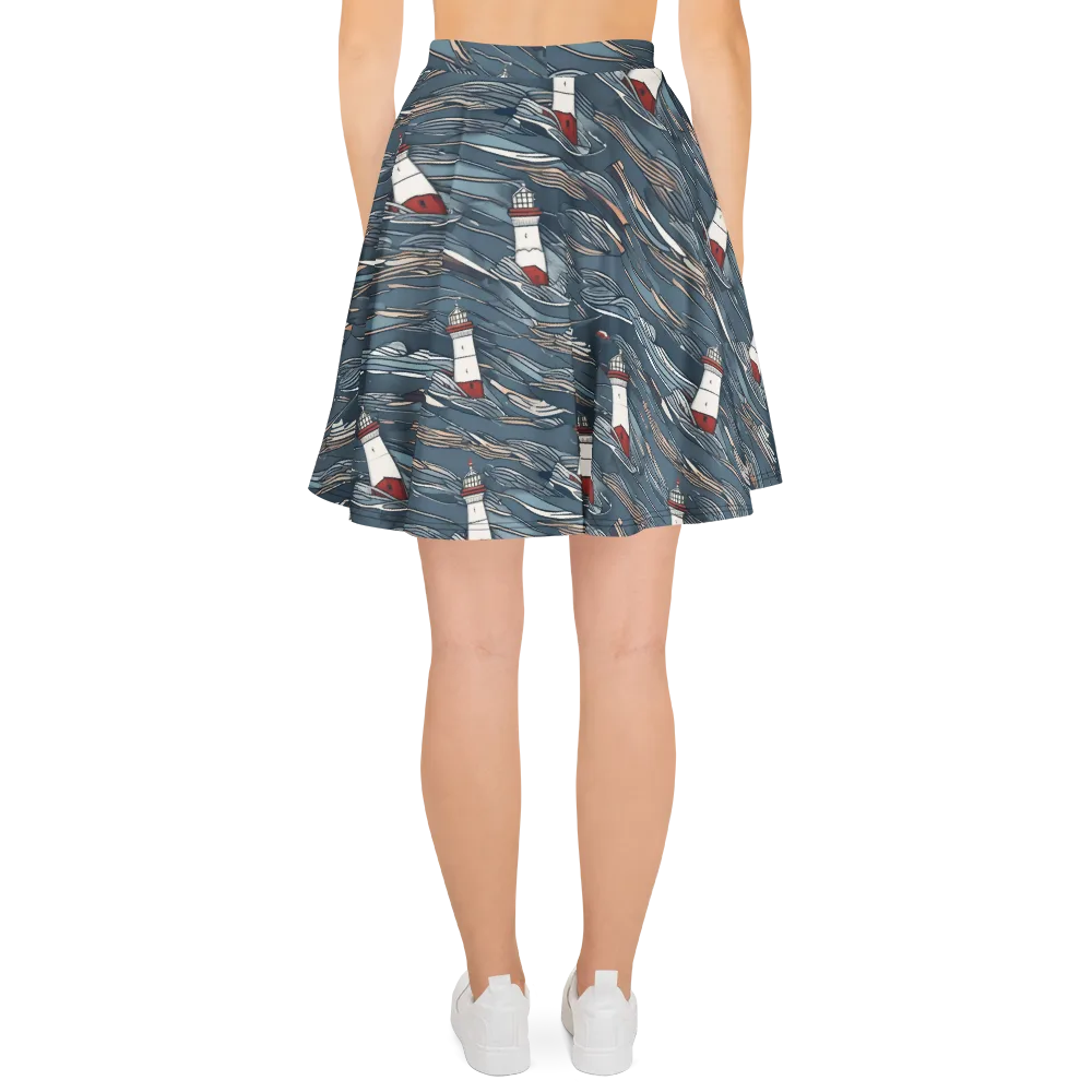 Beacon Current on Skater Skirt — Back