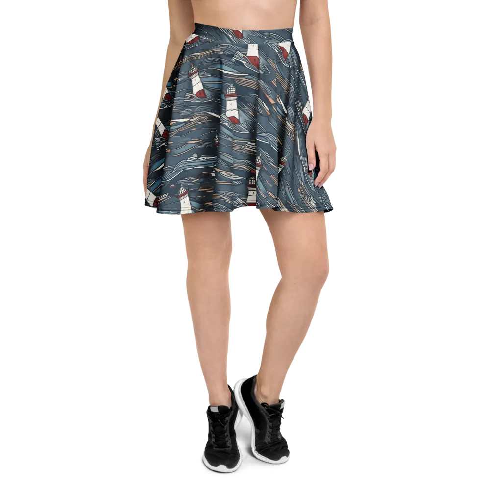 Beacon Current on Skater Skirt — Front