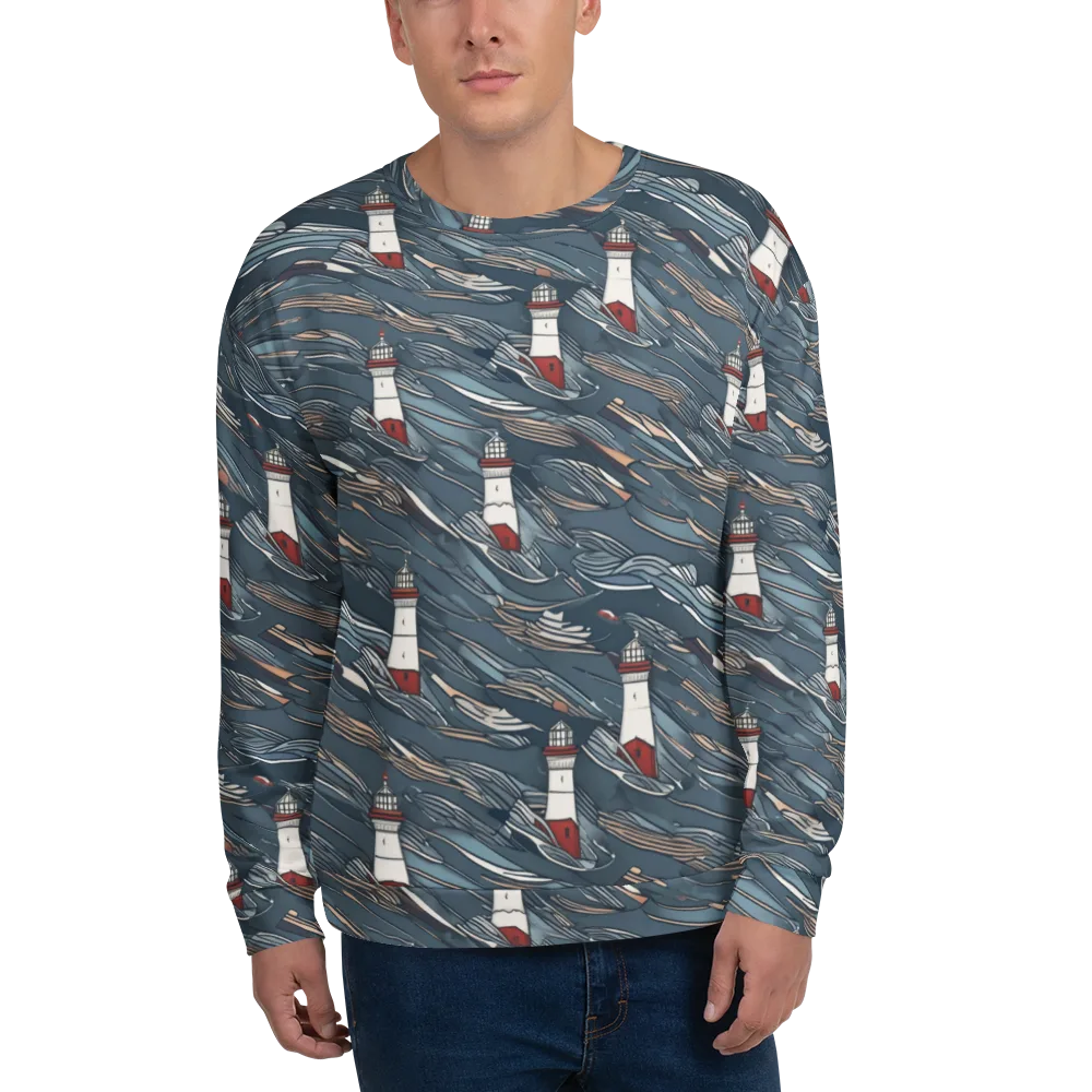 Beacon Current on Sweatshirt — Front