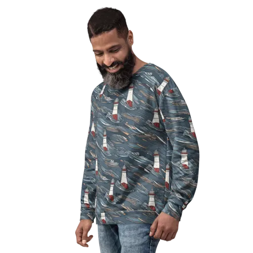 Beacon Current on a Sweatshirt