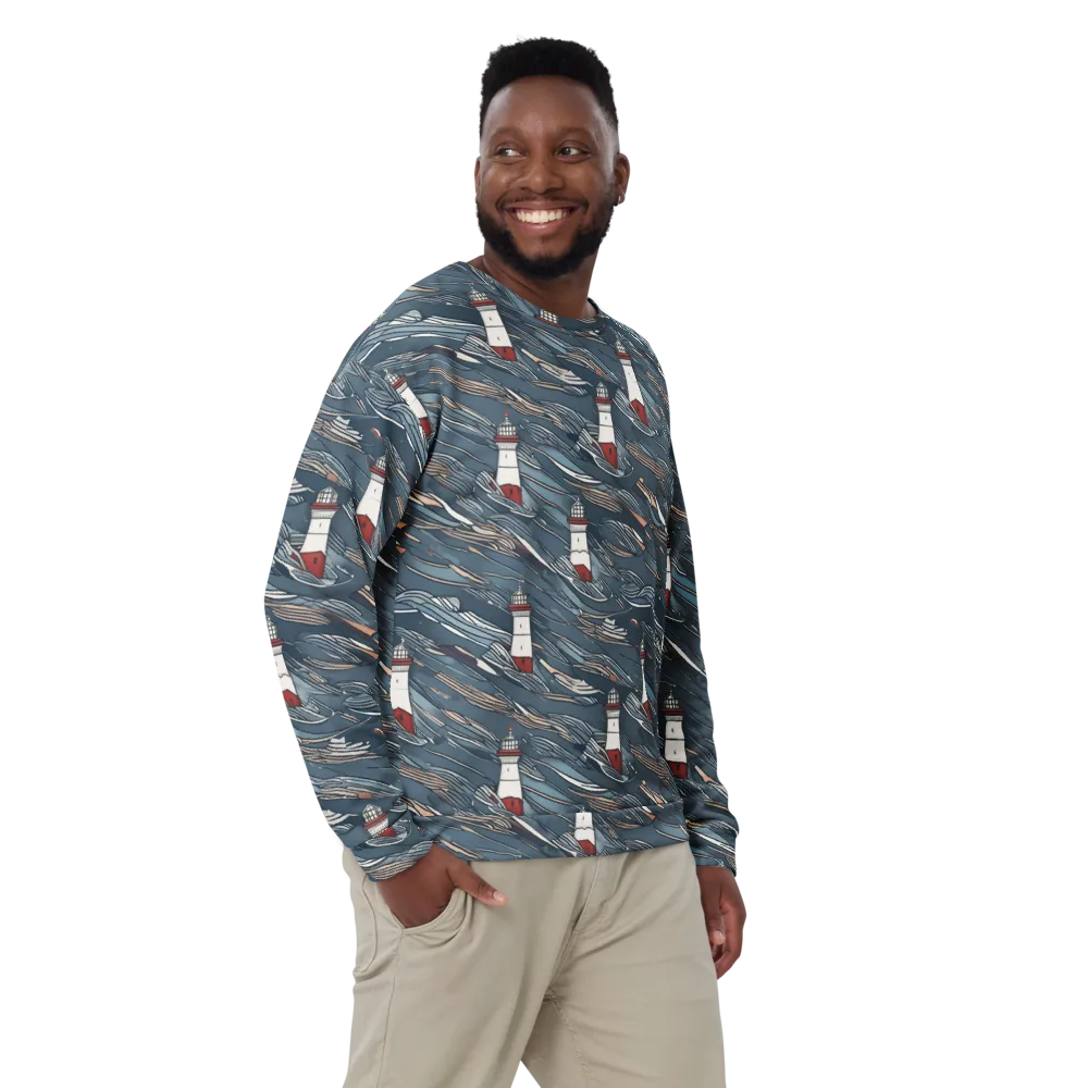 Beacon Current on Sweatshirt — Front