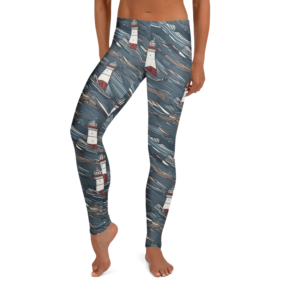 Beacon Current on Leggings — Front
